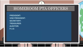 HOMEROOM PTA OFFICERS
 