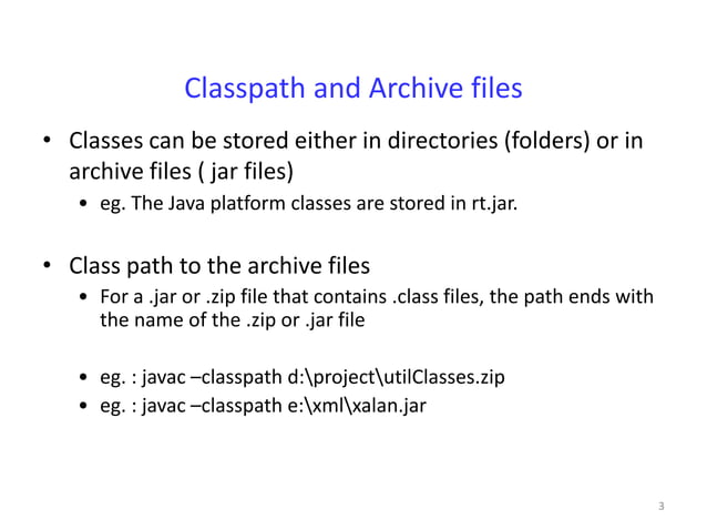 Classpath | PPT