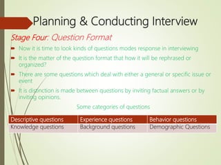 Interview & Focus Group | PPTX
