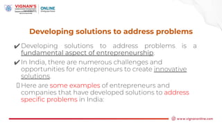 Startup Problem Identification Problem Identification (Entrepreneurship | PDF