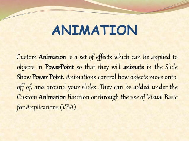 Applying Transition And Animation In Powerpoint Applying Transition And Animation In Powerpoint