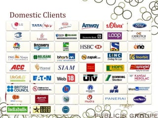 Domestic Clients
 