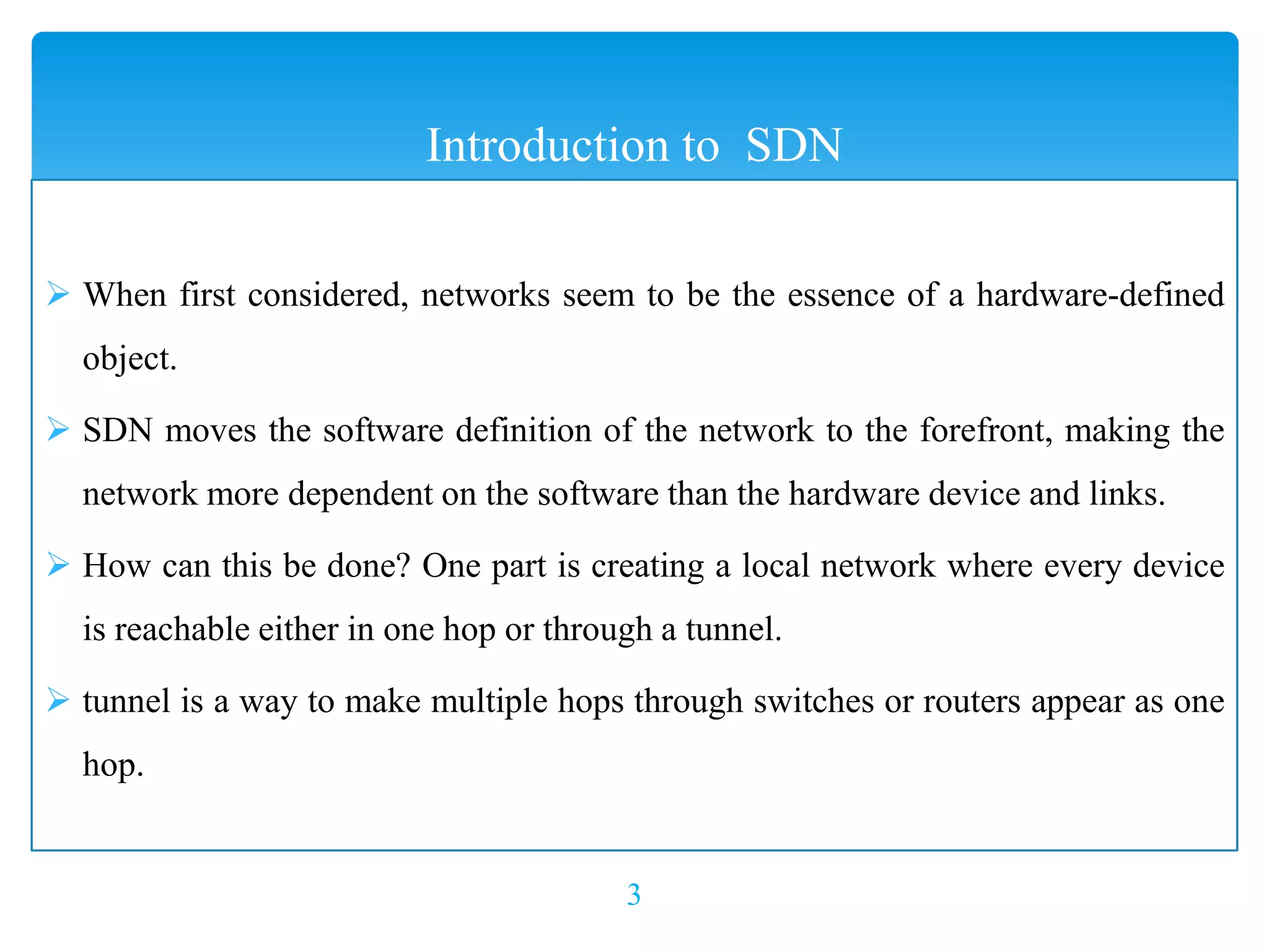 Introduction to SDN, NFV & Edge Computing | PPTX