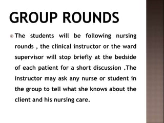 Care Rounds Class presentation on nursing rounds and reports.pptx