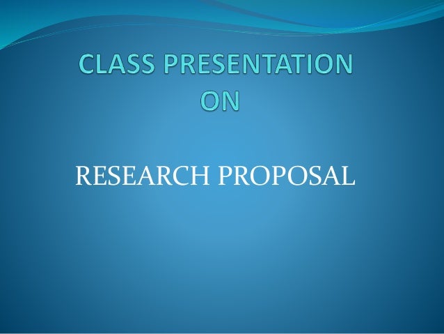 Distributed database research proposal