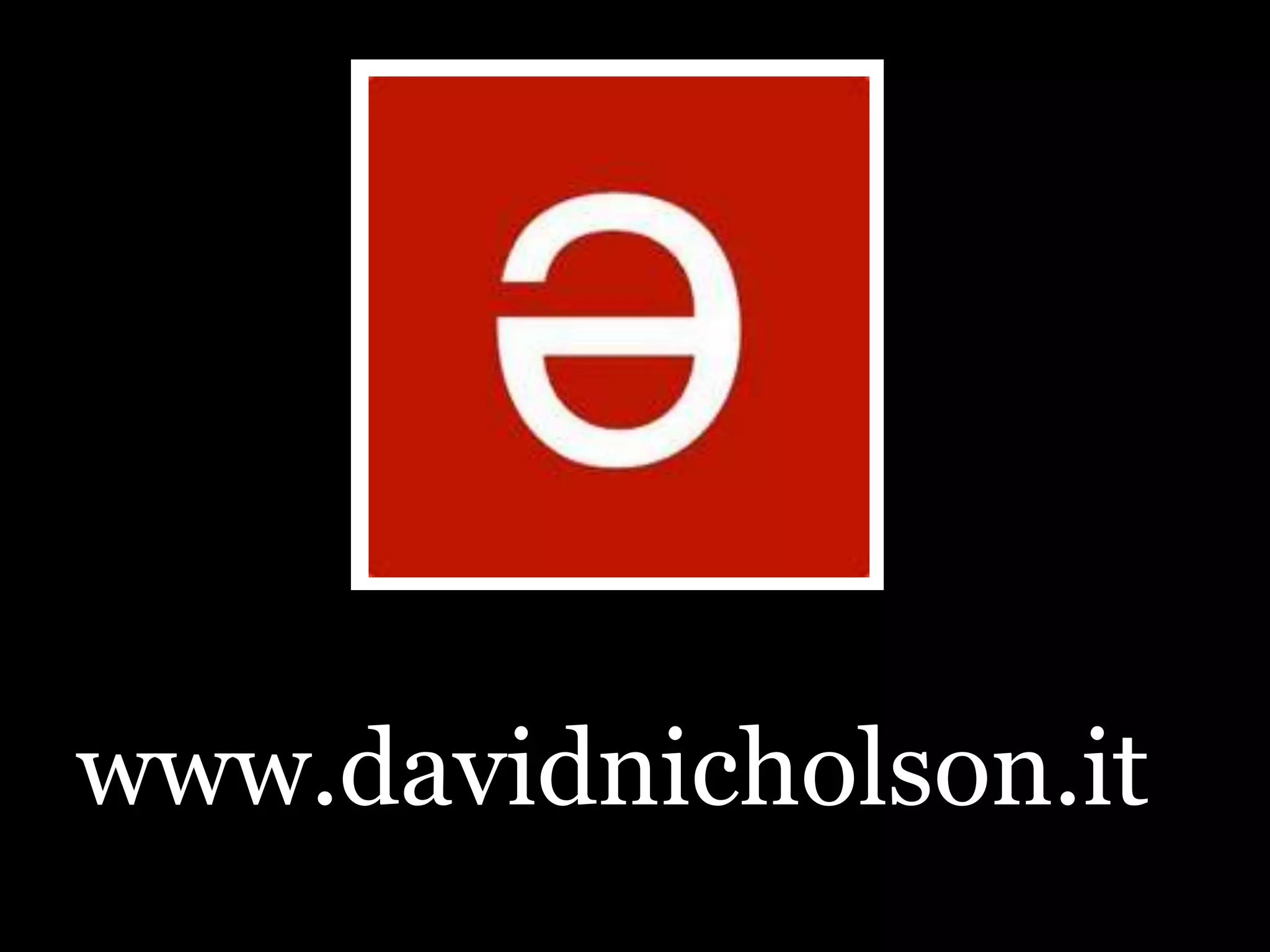 www.davidnicholson.it