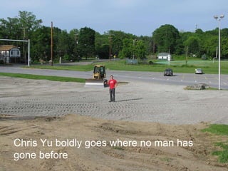 Chris Yu boldly goes where no man has gone before