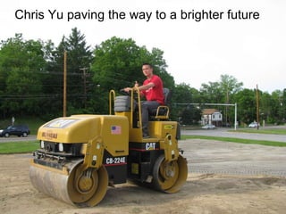 Chris Yu paving the way to a brighter future