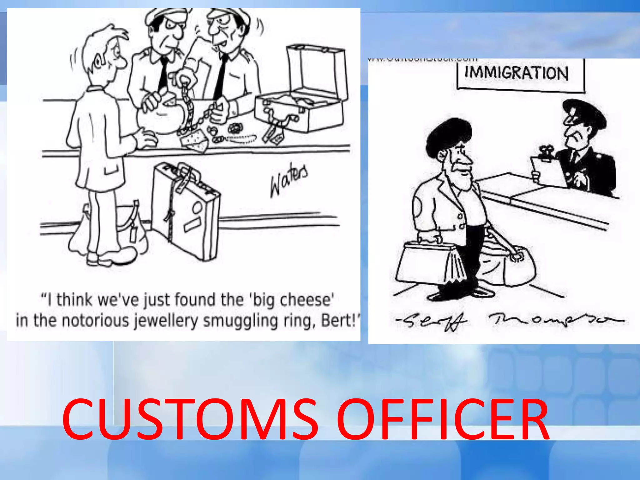 CUSTOMS OFFICER
