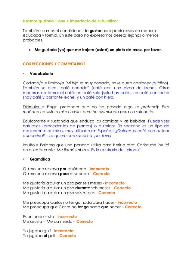 Spanish class report_real document
