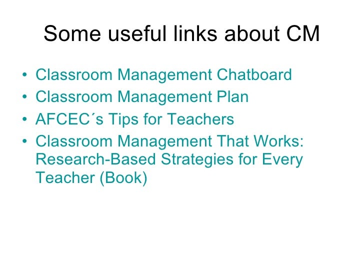 classrom management principles a classroom management that works research based strategies for every teacher