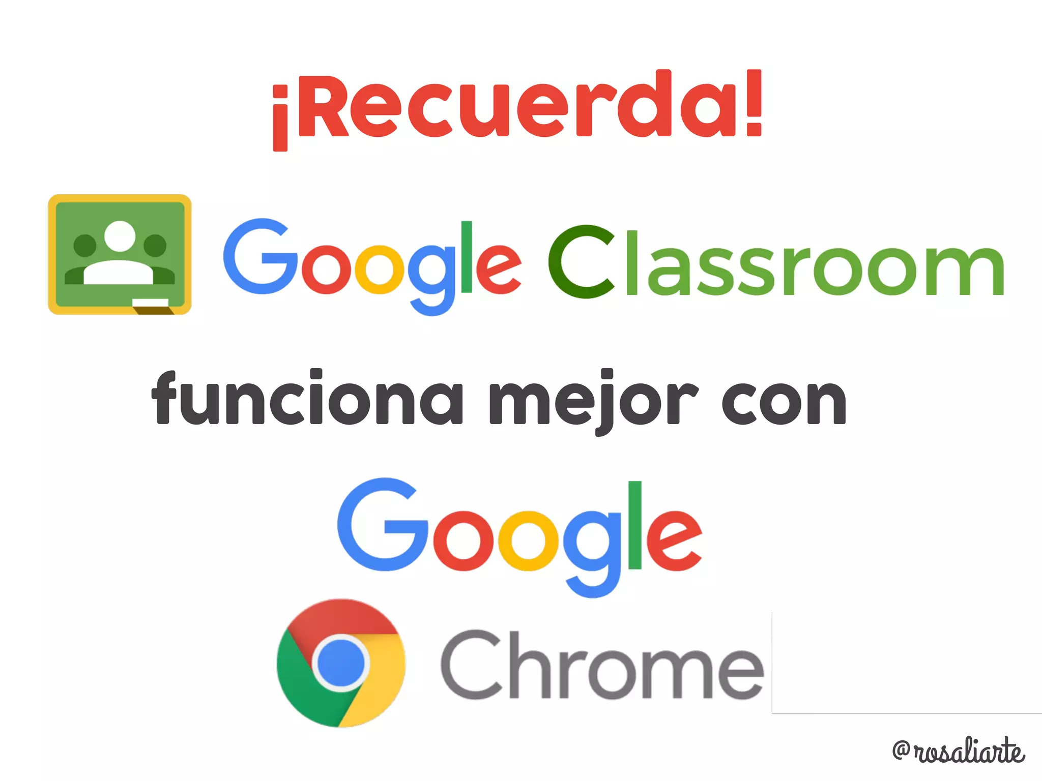 funciona mejor con
¡Recuerda!
@rosaliarte
 