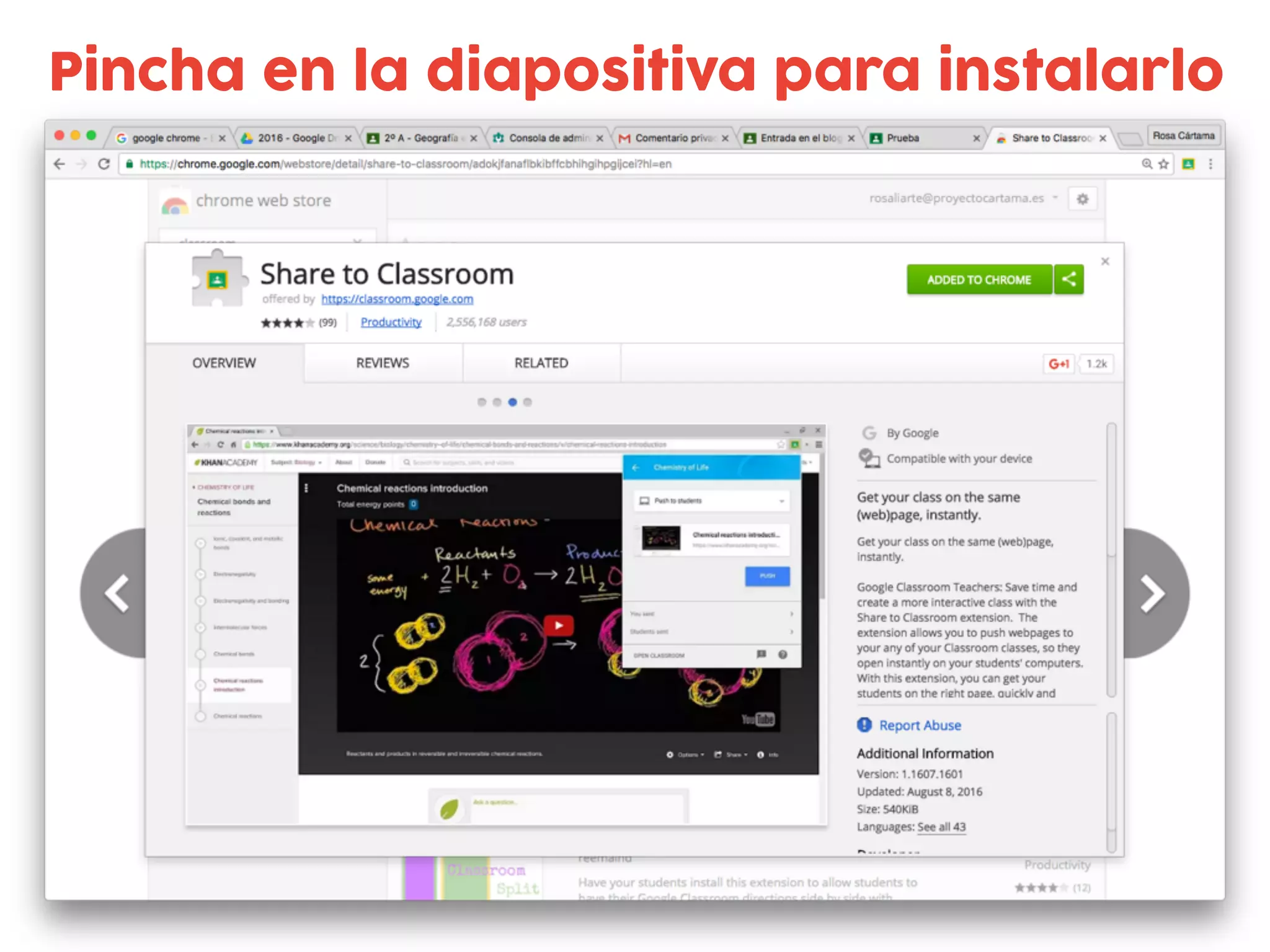 Pincha en la diapositiva para instalarlo
 