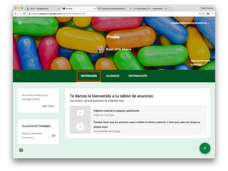 Tutorial de Google Classroom