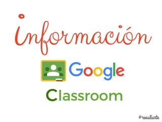 Tutorial de Google Classroom