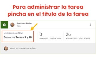 Tutorial de Google Classroom