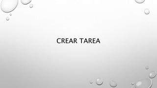 CREAR TAREA