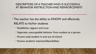 Student Descriptors classroom.pMlsmalmslamlmalmlamlmlmalmdla | PPTX