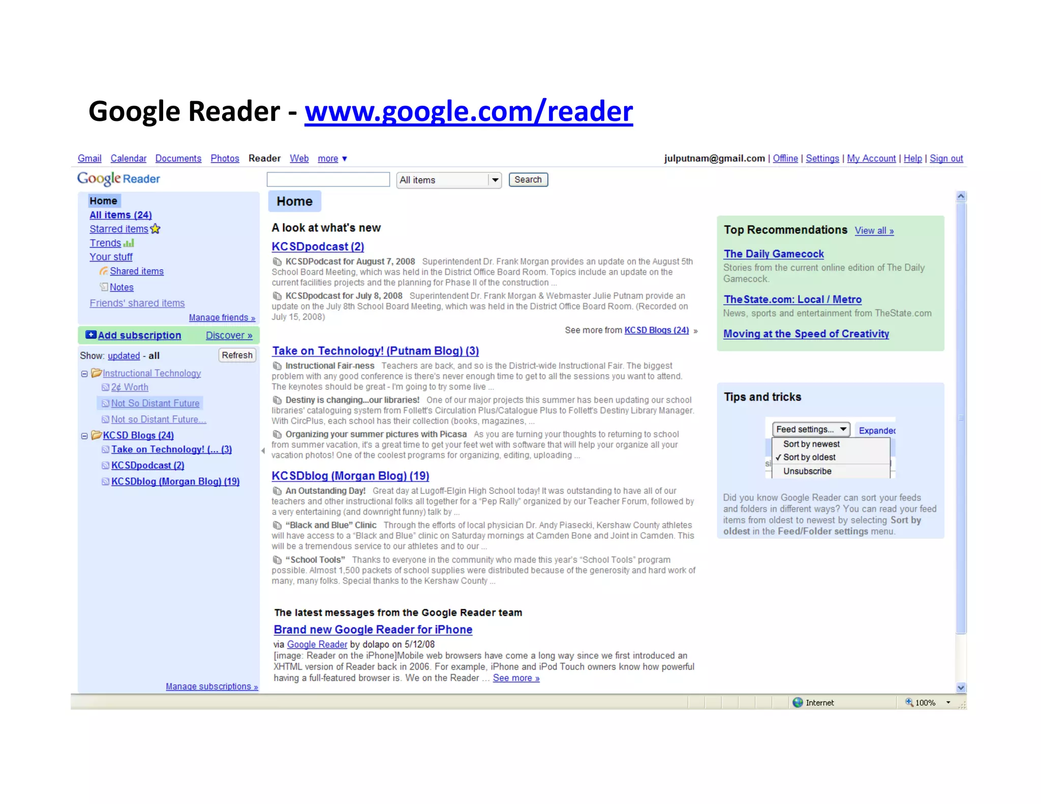 Classroom 2.0 - Putting Web 2.0 to work for you!