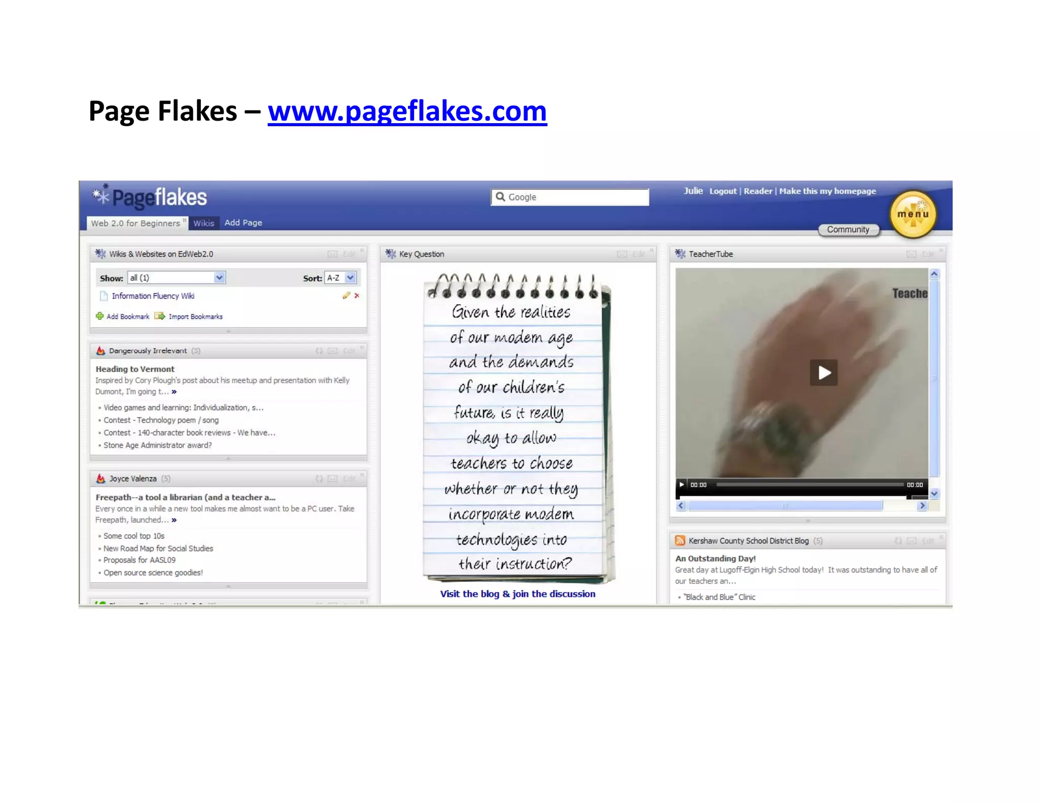 Classroom 2.0 - Putting Web 2.0 to work for you!