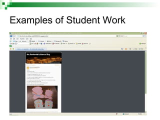 Examples of Student Work 