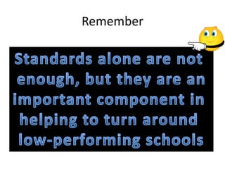 Adjust your lesson plans-Knowledge of Amount of time spent on each conceptStudent misconceptionSequencing objectivesGrouping StrategiesConceptual chunks- map, graphic organizers, concept map