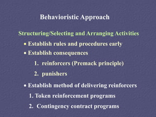 Establish Method classroom manage | PPT