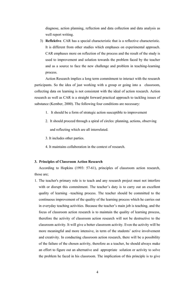 Classroom Action Research Added