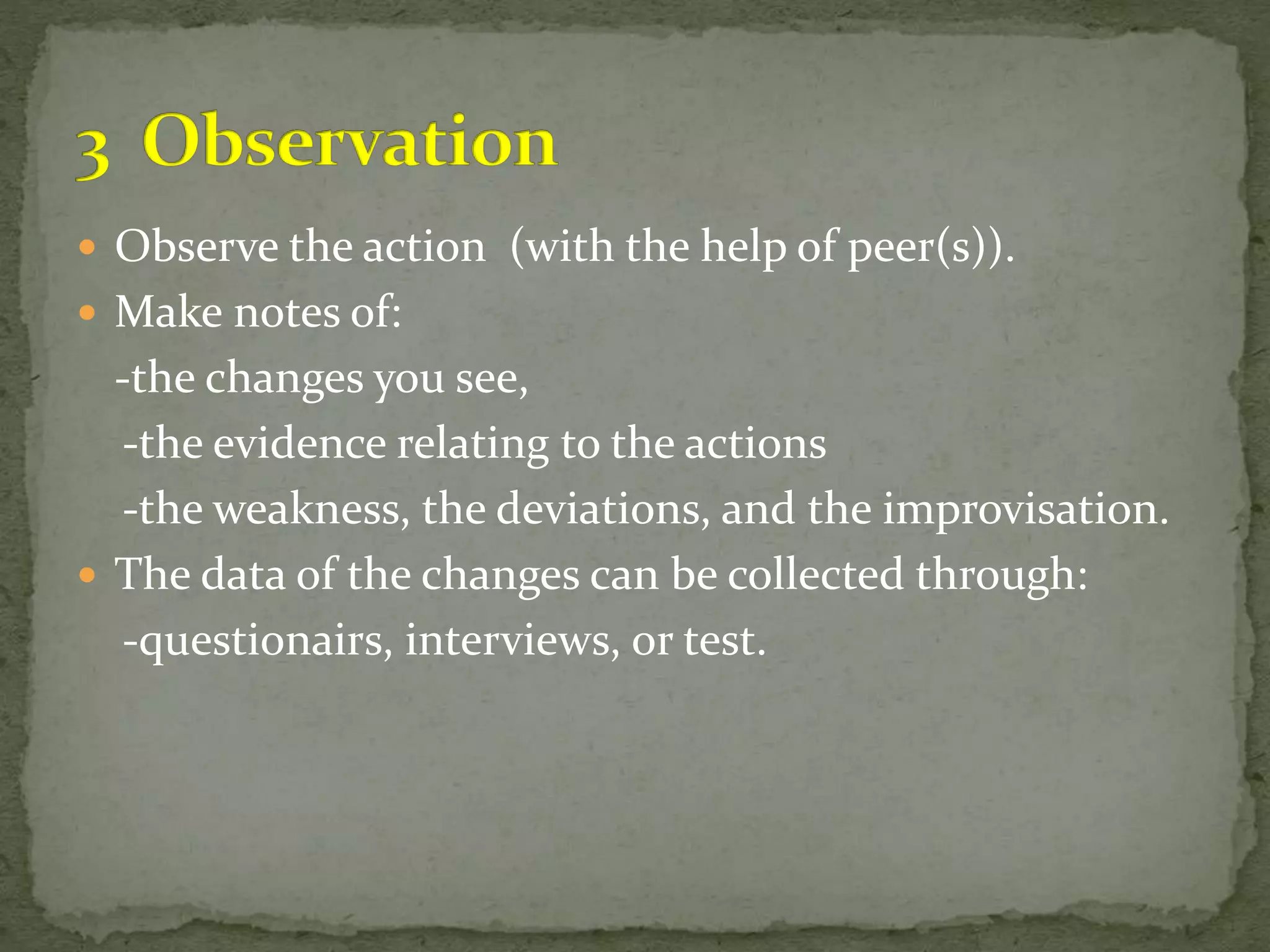 Classroom action research ppt | PPTX