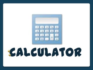 calculator
 