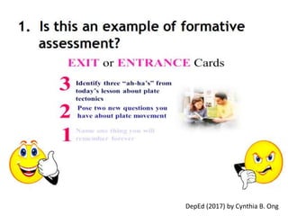 DepEd (2017) by Cynthia B. Ong
 