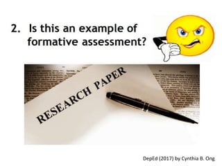 DepEd (2017) by Cynthia B. Ong
 