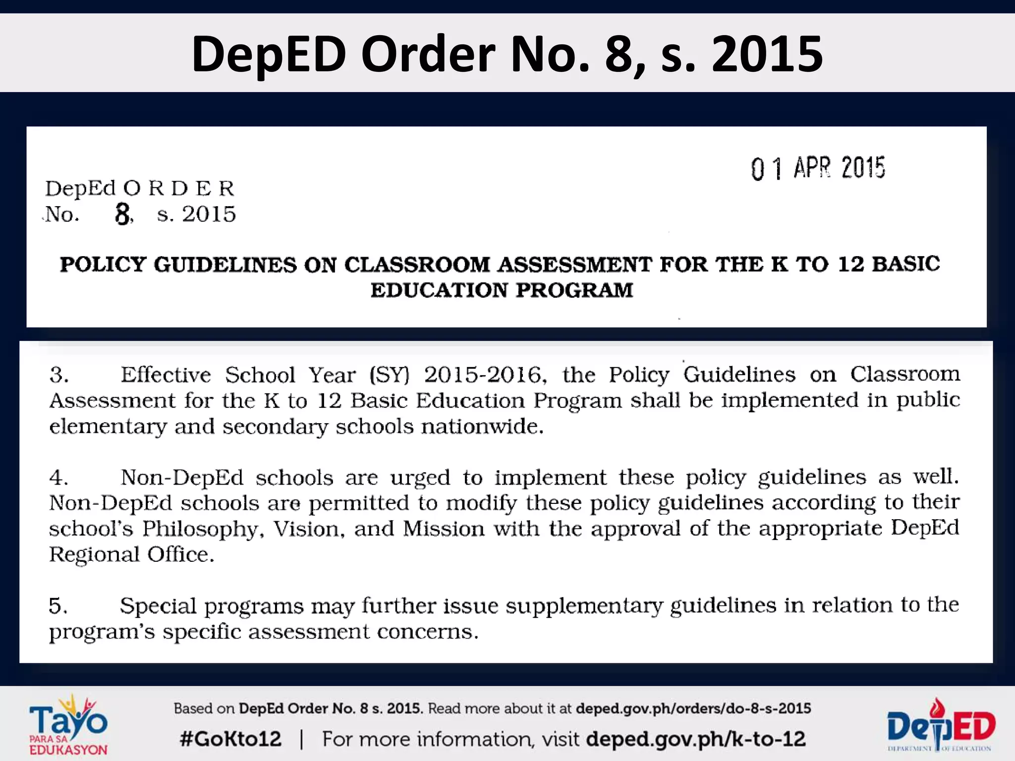 Classroom Assessment per DO 8, s2015.pptx