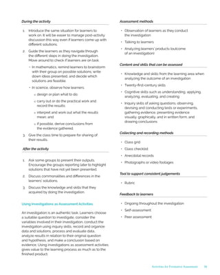 Classroom Assessment Resource Book | PDF