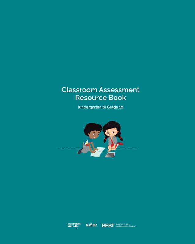 Classroom Assessment Resource Book