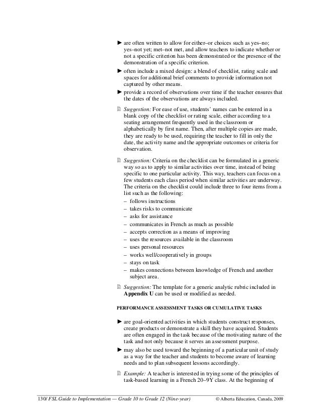 blank student checklist template