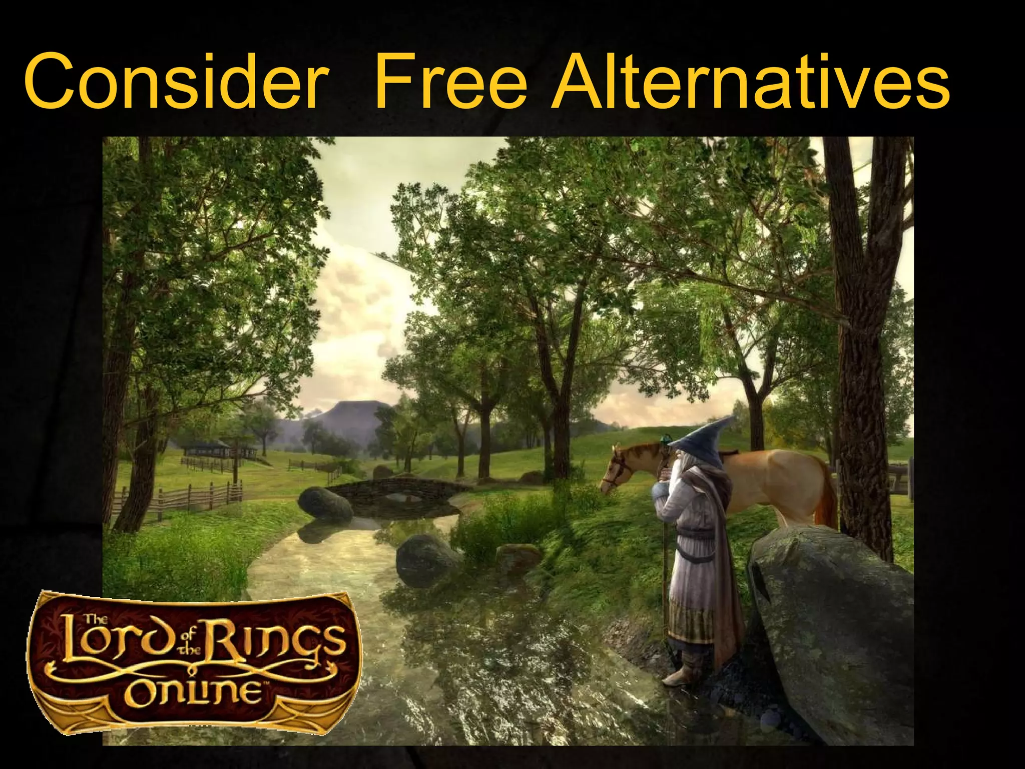 Consider  Free Alternatives 