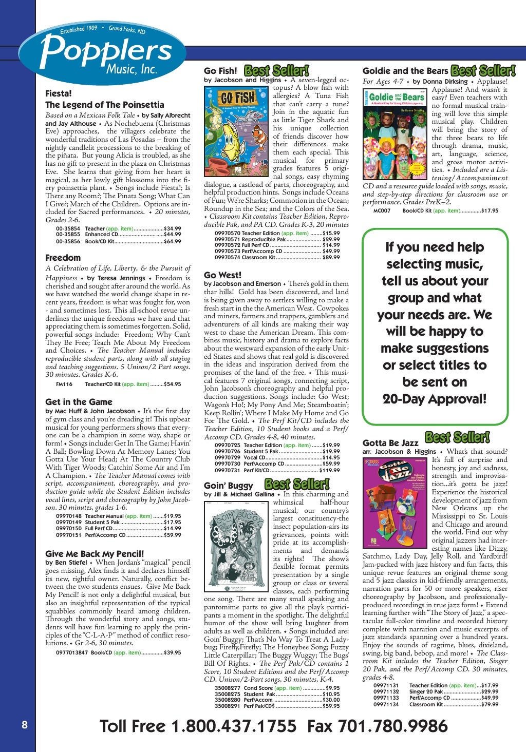 Classroom Music Catalog 20122013