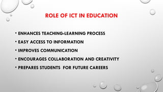 classroom communication, facilitator and barriers ICT | PPTX