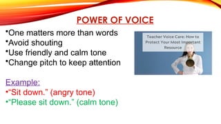 classroom communication with effective activities. | PPTX