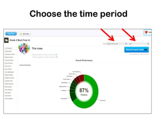 Choose the time period
 