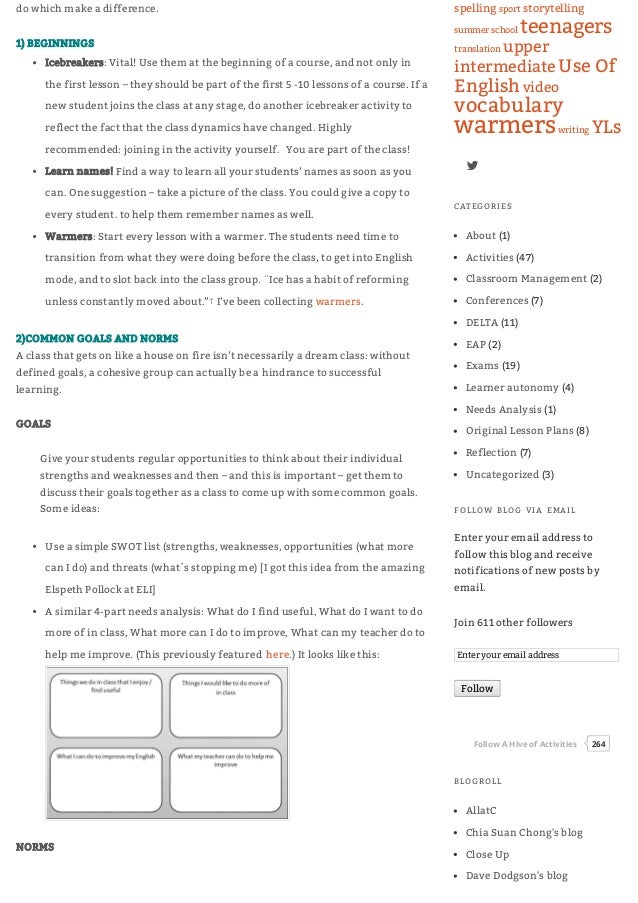 Classroom dynamics practical tips on creating a successful group