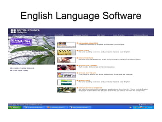 English Language Software
 