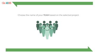 Choose the name of your TEAM based on the selected project
 