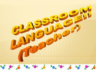 Classroom expressions