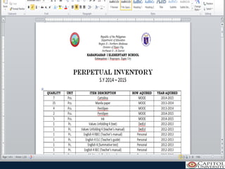 Insert Deped Classroom Facilities | PPT