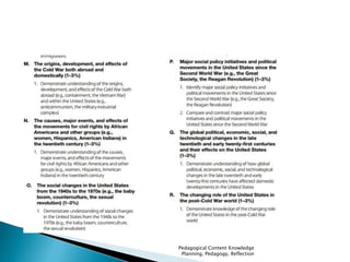 Pedagogical Content Knowledge 
Planning, Pedagogy, Reflection 
 