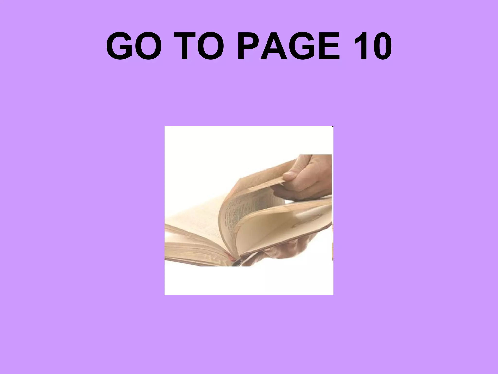 GO TO PAGE 10