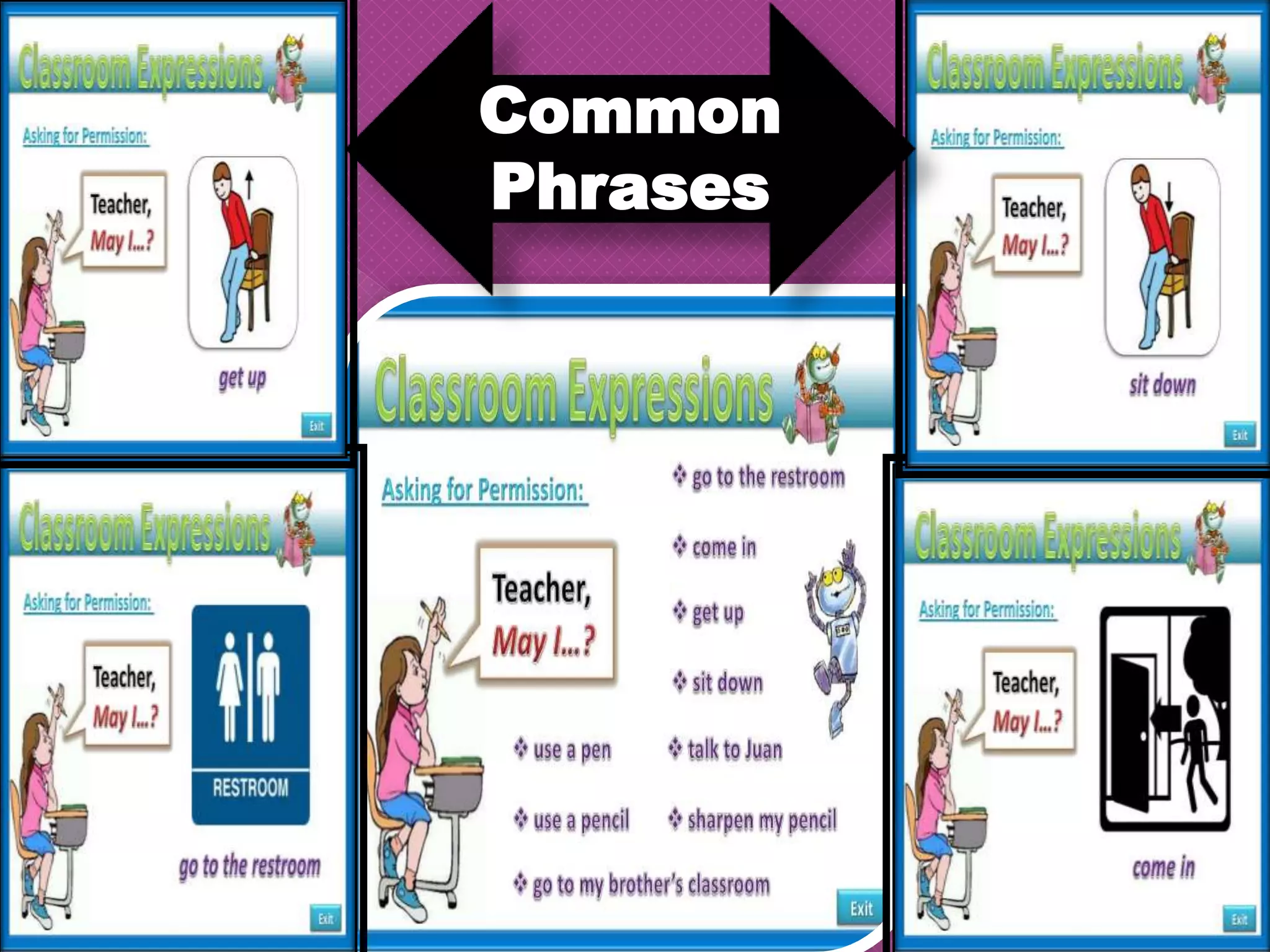 conversations Classroom language | PPT