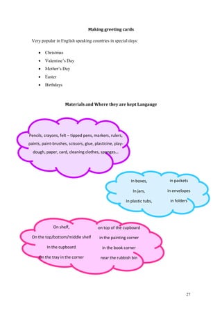 Classroom language journal